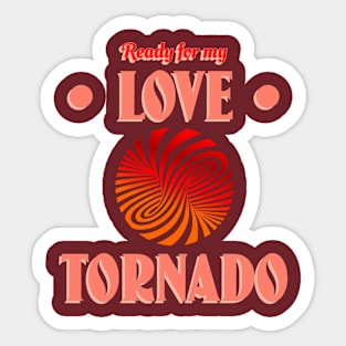 Eeady for the love tornado Sticker